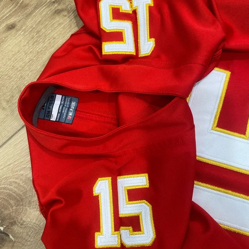 NIKE NFL Kansas City Chiefs Patrick Mahomes Game Red Jersey Stitched Boys XL